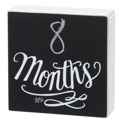 Baby Monthly Chalk Board