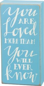 Blue Baby Sign with Quote, Saying | Gifts from the South